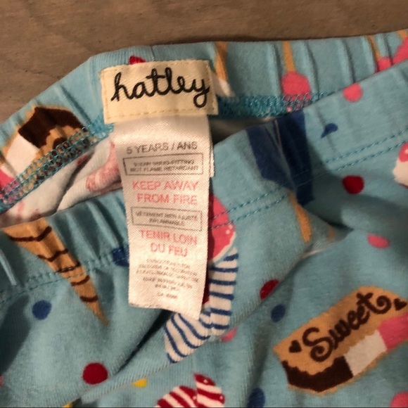 HATLEY Ice cream pajama bottoms size 5 - Picture 4 of 4
